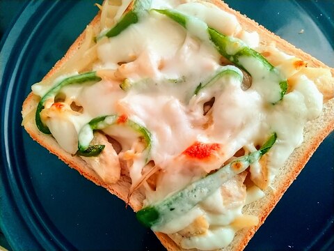 青椒肉絲★トースト